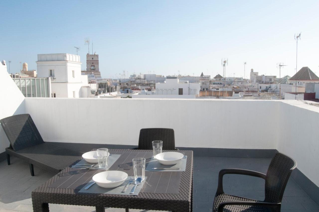 El Mirador De Ancha Apartment Cadiz Bagian luar foto